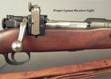 SPRINGFIELD ARMORY 22 L R MOD M1922MI.I SERIAL #9932B- A CADET TRAINING RIFLE- PROPER ARMORY REWORK & UPGRADE- TOTALLY ORIG PIECE in EXC COND- HONEST - 2 of 9