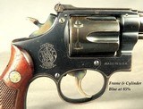 SMITH & WESSON 22 L R- PRE-17 MOD K-22 MASTERPIECE- HONEST at 85-86% ORIG COND- MADE in 1948- 6