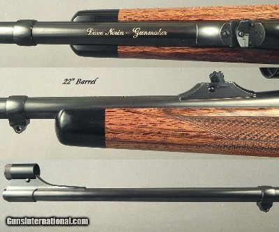 DAVE NORIN- 7 x 57 MAUSER- COMPLETE NORIN TRUE CLASSIC- VZ24 MAUSER ACTION- EXC METAL & WOOD DETAIL- BLACKBURN TRIGGER & BOTTOM METAL- EXC DETAIL-SOLD - Image 7 of 9