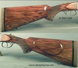 CHAPUIS 470 N. E.- NEW- MOD ELAN CLASSIC- VERY NICE WOOD- 95% FLORAL ENGRAVING & GAME SCENE- REMOVABLE BLOCKS in RIB for SCOPE MOUNTS or RED DOT - 4 of 7