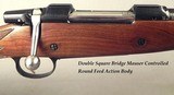 CZ 9.3 x 62- 550 MODEL MEDIUM FS- UNFIRED in the BOX- FULL LENGTH MANNLICHER STOCK- CONTROLLED ROUND FEED- DOUBLE SQUARE BRIDGE ACTION- 20 1/2