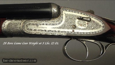 PIOTTI 28 BORE MOD MONACO 2 BEST GUN- EXHIBITION WOOD- 27
