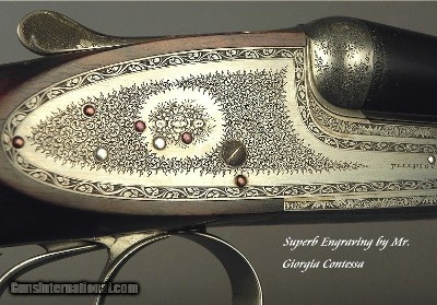 PIOTTI 28 BORE MOD MONACO 2 BEST GUN- EXHIBITION WOOD- 27
