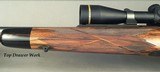 KIMBER of OREGON 22 L R- LEFT HAND- A TOTAL GARY GOUDY CUSTOM STOCK- EXC WOOD- EXC CHECKERING & INLETTING- LEUPOLD RIMFIRE 3 x 9 SCOPE- NEAT GUN - 6 of 7