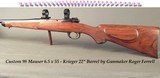 MAUSER 6.5 x 55 CUSTOM 98 MAUSER- 22