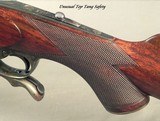 RIGBY 350 N E FARQUHARSON FALLING BLOCK SGL SHOT- EXC PLUS BORE- NEAT ENGRAVING with 35% COVERAGE- LONDON PROVED- VERY NICE SOLID WOOD- EXC COND - 5 of 7
