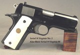 COLT 45 ACP OFFICER'S CUSTOM SHOP MARK IV SERIES 80 PISTOL- SERIAL # 