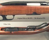 WINCHESTER 308 WIN. MOD 88 PRE-64 LEVER RIFLE- TOTALLY FACTORY ORIG- 1958- ALL the ORIG BLUE REMAINS at 96-97%- ORIG STOCK at 97%- EXC BORE- SOLID - 2 of 4