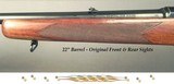 WINCHESTER 308 WIN. MOD 88 PRE-64 LEVER RIFLE- TOTALLY FACTORY ORIG- 1958- ALL the ORIG BLUE REMAINS at 96-97%- ORIG STOCK at 97%- EXC BORE- SOLID - 4 of 4