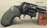 SMITH & WESSON .38 S&W SPECIAL MODEL 36 - DOUBLE ACTION REVOLVER - 1 7/8