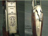 KRIEGHOFF 30-06 O/U- MOD ULTRA-20 TS- ADJUSTABLE Bbls. for REGULATION- Q D PIVOT MOUNT- SWAROVSKI 3 x 10- OVERALL 95% COND- BORES as NEW- ACCURATE - 4 of 5