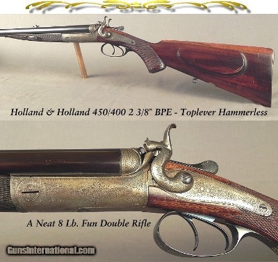 HOLLAND & HOLLAND 450/400 2 3/8