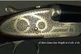 PIOTTI 12 SIDELOCK EJECTOR- MOD MONTE CARLO- GREAT 12 BORE WEIGHT at 6 Lbs. 6 Oz.- EXC & OVERALL at 95%- VERY NICE WOOD- 27