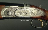 BERETTA 20 BORE 687 EXTRA PREMIUM GRADE- UNFIRED- SIDEPLATES with GAME BIRD ENGRAVING- EXC PLUS WOOD- 28