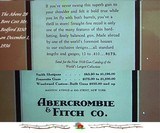 ABERCROMBIE & FITCH 28 O/U from 1936- BEST 300 SERIES ACTION with DOUBLE BITE- GREENER CROSS BOLT- BOLSTERED FRAME- 85% ORIG CASE COLORS- 35% ENGRAVED - 8 of 8