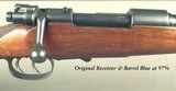 MAUSER 7 x 57- OBERNDORF TYPE B- EVERY SERIAL # MATCHES- BORE as NEW- NEVER DRILLED or TAPPED- 1913- EVERY TYPE B FEATURE- ORIG METAL & WOOD FINISH - 2 of 6