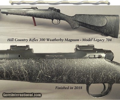 HILL COUNTRY RIFLE .300 WTHBY MAG- MOD LEGACY 704- 26
