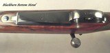 McKAY BROWN 416 RIGBY- MODERN DOUBLE SQUARE BRIDGE MAG MAUSER ACTION- H&H STYLE LEVER Q D RINGS- 1 1/4 x 4 SCHMIDT & BENDER- DELUXE CROCODILE CASE - 5 of 11
