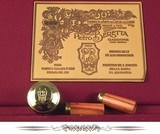 BERETTA 20 PREMIUM GRADE ASEL- #16 of 28- OUTSTANDING WOOD- GAME SCENE ENGRAVED- FINISHED in 2005- 30