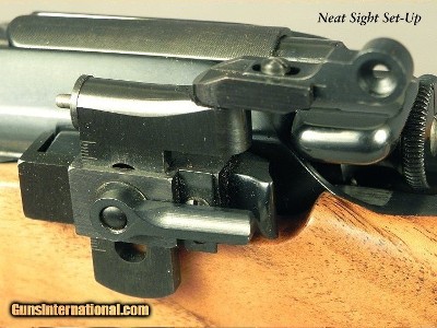 MANNLICHER SCHOENAUER 9.3 x 62 MODEL 1952- MADE in 1952- VERY NICE FULL LENGTH CUSTOM STOCK- ALL ORIG METAL- SINGLE TRIGGER- OVERALL COND. 99%- NICE - Image 4 of 7
