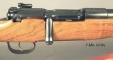 MANNLICHER SCHOENAUER 9.3 x 62 MODEL 1952- MADE in 1952- VERY NICE FULL LENGTH CUSTOM STOCK- ALL ORIG METAL- SINGLE TRIGGER- OVERALL COND. 99%- NICE - 2 of 7