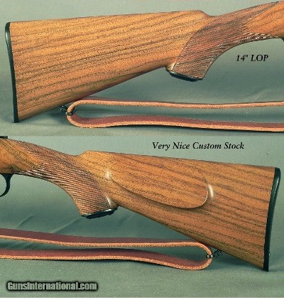 MANNLICHER SCHOENAUER 9.3 x 62 MODEL 1952- MADE in 1952- VERY NICE FULL LENGTH CUSTOM STOCK- ALL ORIG METAL- SINGLE TRIGGER- OVERALL COND. 99%- NICE - Image 6 of 7