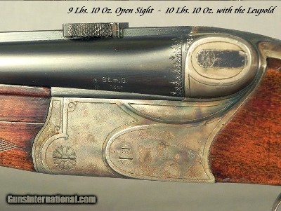 A 9.3 x 74R - 9.3 x 74R - 12 BORE 1924 BUCH DRILLING (Doppelbuchsdrilling)- EXC COND with 9.3 BORES LIKE NEW- KERSTEN TOP LOCK- VERY SOLID DRILLING - Image 4 of 7