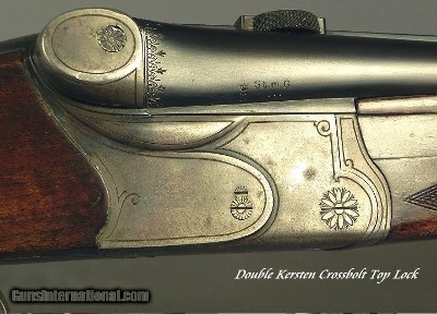 A 9.3 x 74R - 9.3 x 74R - 12 BORE 1924 BUCH DRILLING (Doppelbuchsdrilling)- EXC COND with 9.3 BORES LIKE NEW- KERSTEN TOP LOCK- VERY SOLID DRILLING - Image 2 of 7