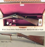 W & C SCOTT 20 BORE MODEL KINMOUNT- IDEAL for the LADY or YOUTH with a 13 1/8