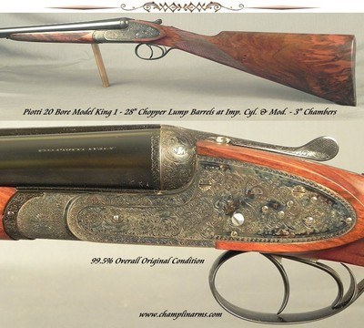 PIOTTI 20 BORE MODEL KING I - VIRTUALLY as NEW - 28