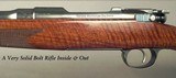 EVANS 6.5 x 54 MS PRE-WAR TAKEDOWN CASED- A 1903 MANNLICHER RIFLE FINISHED & SOLD by EVANS- LONDON PROVED- NEVER DRILLED or TAPPED- ORIG TRUNK CASE - 3 of 6