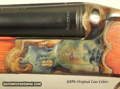 SAUER & SOHN - IF YOU WANT a NEW 1944 SUHL DRILLING, THIS IS IT - ABSOLUTELY & TOTALLY APPEARS UNFIRED - 98-99% - 16 x 16 x 8x57 JR - 100% CASE COLORS - Image 3 of 6