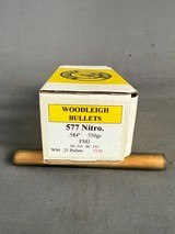 Woodleigh Bullets 577. Nitro FMJ & SN Boxes