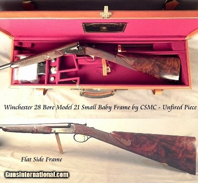 WINCHESTER MODEL 21 28 BORE BABY FRAME by CSMC - UNFIRED - 