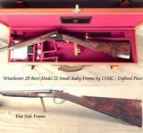 WINCHESTER MODEL 21 28 BORE BABY FRAME by CSMC - UNFIRED - 