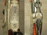 MERKEL 1957 MOD 203E SIDELOCK 16 BORE - EXTRA Bbl. 16 over 7x57R - FACTORY CLAW MOUNTS & ZEISS 1.5x6 - 14 5/8