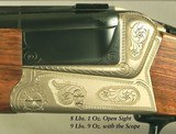 KRIEGHOFF 12 BORE - 7X57R - 222 REM. BUCH DRILLING - MADE 1979 - FACTORY PIVOT MOUNTS - SCHMIDT & BENDER 6 x 42 - DOUBLE UNDER LUGS w/ DOUBLE BITE - 2 of 6
