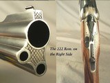 KRIEGHOFF 12 BORE - 7X57R - 222 REM. BUCH DRILLING - MADE 1979 - FACTORY PIVOT MOUNTS - SCHMIDT & BENDER 6 x 42 - DOUBLE UNDER LUGS w/ DOUBLE BITE - 4 of 6