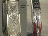 HEYM 375 H&H SIDELOCK MODEL 88 B DELUXE with GOLD INLAYS - LIKE BUYING it NEW - UPGRADED WOOD - 100% HAND CUT ENGRAVING by MASTER HENDRIK FRUEHAUF - 6 of 7