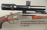 HEYM 375 H&H SIDELOCK MODEL 88 B DELUXE with GOLD INLAYS - LIKE BUYING it NEW - UPGRADED WOOD - 100% HAND CUT ENGRAVING by MASTER HENDRIK FRUEHAUF - 4 of 7