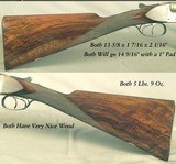 DEFORNEY 20 BORE PAIR- BELGIUM 1935 QUALITY- BOTH 26 3/4