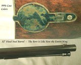 JAMES ASTON: UNBELEIVABLE UNFIRED 1860 CALIBER 58 BRITISH PERCUSSION ENFIELD SPORTING MUSKET in ORIGINAL OAK CASE - OVERALL 97% ORIG. COND. - 7 of 11