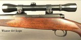 WINCHESTER 270 WIN. MODEL 70 PRE-64 FEATHERWEIGHT - MADE in 1961 - OVERALL 97% FINISH METAL & WOOD - THE BORE is as NEW - ALMOST as NEW INSIDE & OUT - 2 of 5