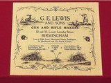 G. E. Lewis 20 BORE - ORIGINAL NITRO PROVED 28