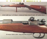 NIEDNER RIFLE CORP.- 7 x 57 MAUSER CARBINE- COMMERCIAL MAUSER METAL & WOOD- EVERY SERIAL # MATCHES- ONLY 6 Lbs. 13 Oz.- 20