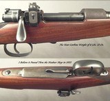 NIEDNER RIFLE CORP.- 7 x 57 MAUSER CARBINE- COMMERCIAL MAUSER METAL & WOOD- EVERY SERIAL # MATCHES- ONLY 6 Lbs. 13 Oz.- 20