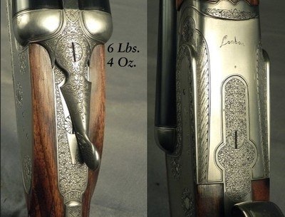 RENATO GAMBA 20 BORE ITALIAN SIDELOCK EJECTOR - MODEL LONDON - 27 3/4