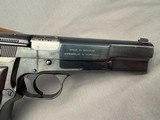 Browning High Power - UNFIRED NEW - 9mm Made in Belgium in 2016 - Includes Case - Extra Mag - Original Paperwork. - 3 of 10