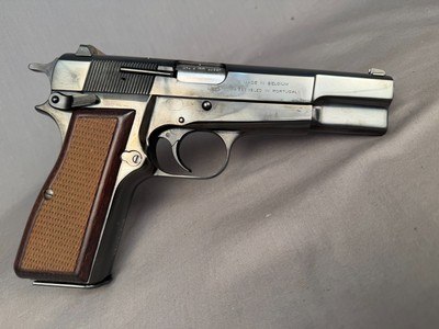 Browning High Power - UNFIRED NEW - 9mm Made in Belgium in 2016 - Includes Case - Extra Mag - Original Paperwork.