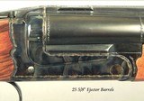 CHAPUIS LEFT HAND 375 H&H - MODEL IPHISI CLASSIC - VERY NICE WOOD - CASE COLORED FRAME - PIVOT MOUNTS - TRIJICON 1-6x24 SCOPE - 25 5/8